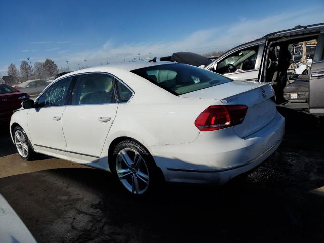 1VWCN7A37EC114824 - 2014 VOLKSWAGEN PASSAT SEL WHITE photo 2