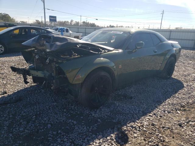 2C3CDZFJ4MH623634 - 2021 DODGE CHALLENGER R/T SCAT PACK GREEN photo 1