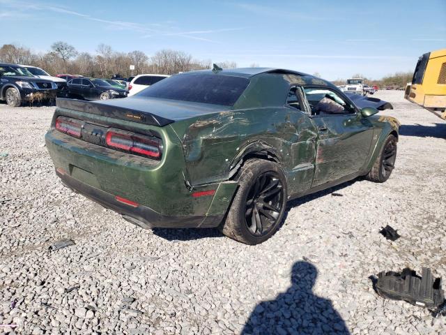 2C3CDZFJ4MH623634 - 2021 DODGE CHALLENGER R/T SCAT PACK GREEN photo 3