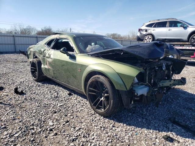 2C3CDZFJ4MH623634 - 2021 DODGE CHALLENGER R/T SCAT PACK GREEN photo 4