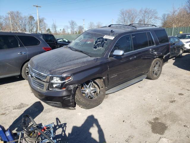 1GNSKCKC7HR352745 - 2017 CHEVROLET TAHOE K1500 PREMIER BLACK photo 1