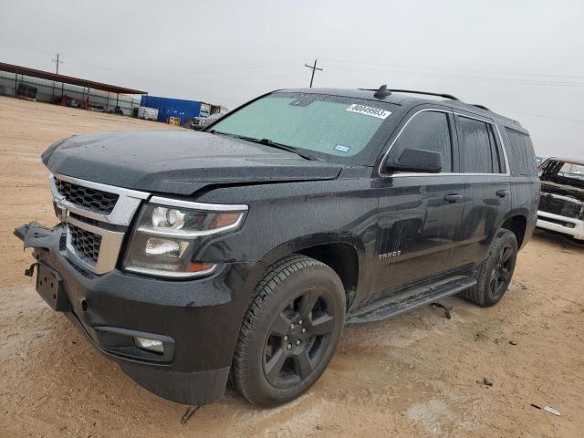 1GNSCBKC3JR297756 - 2018 CHEVROLET TAHOE C1500 LT BLACK photo 1