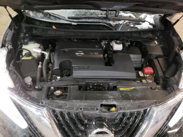 5N1AZ2MH0JN142340 - 2018 NISSAN MURANO S BLACK photo 11