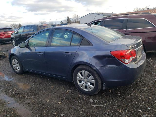 1G1PA5SH1E7299615 - 2014 CHEVROLET CRUZE LS BLUE photo 2