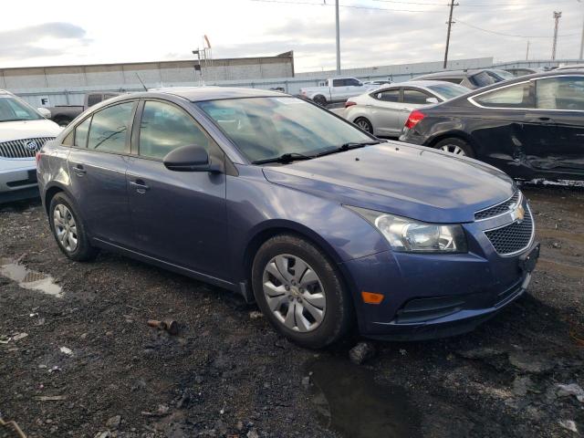 1G1PA5SH1E7299615 - 2014 CHEVROLET CRUZE LS BLUE photo 4