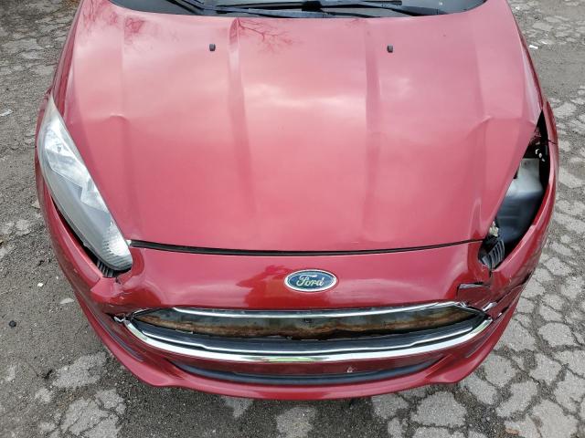 3FADP4BJ4EM204160 - 2014 FORD FIESTA SE MAROON photo 11