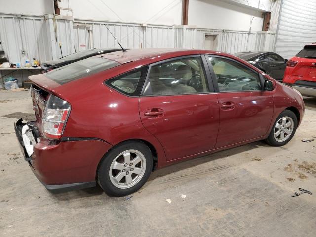 JTDKB20U840109314 - 2004 TOYOTA PRIUS MAROON photo 3