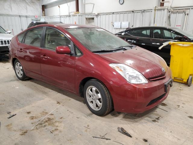 JTDKB20U840109314 - 2004 TOYOTA PRIUS MAROON photo 4