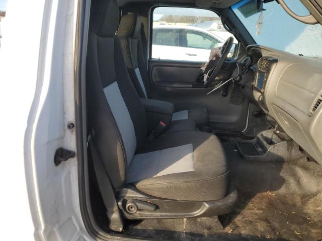 1FTYR10D99PA05641 - 2009 FORD RANGER WHITE photo 10