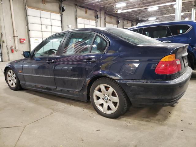 WBAAN37441ND49862 - 2001 BMW 325 I BLUE photo 2