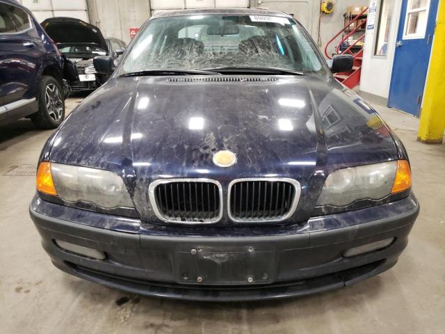 WBAAN37441ND49862 - 2001 BMW 325 I BLUE photo 5