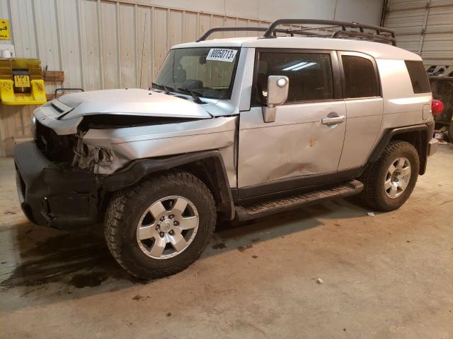 JTEZU11F08K005487 - 2008 TOYOTA FJ CRUISER SILVER photo 1