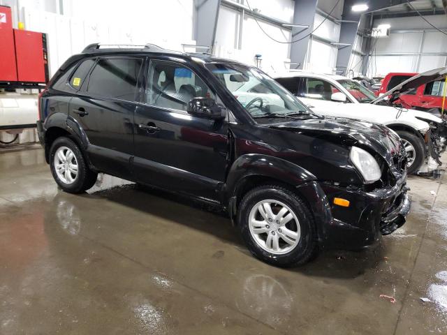 KM8JN72D97U686892 - 2007 HYUNDAI TUCSON SE BLACK photo 4