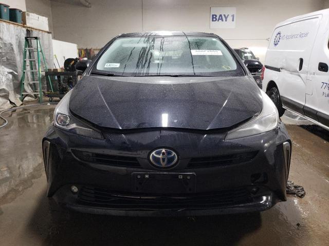 JTDL9MFU3N3035559 - 2022 TOYOTA PRIUS LE BLACK photo 5