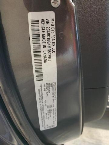 2C4RC1BG4MR592948 - 2021 CHRYSLER PACIFICA TOURING L CHARCOAL photo 14