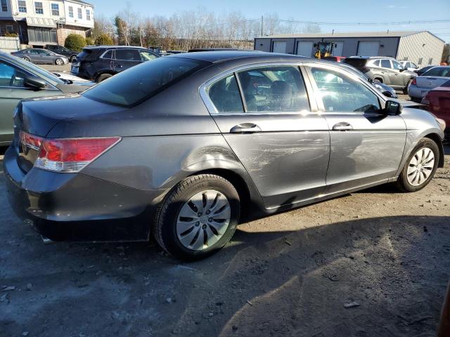 1HGCP2F3XCA014476 - 2012 HONDA ACCORD LX GRAY photo 3