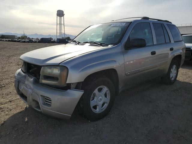 1GNDT13S722281062 - 2002 CHEVROLET TRAILBLAZE SILVER photo 1