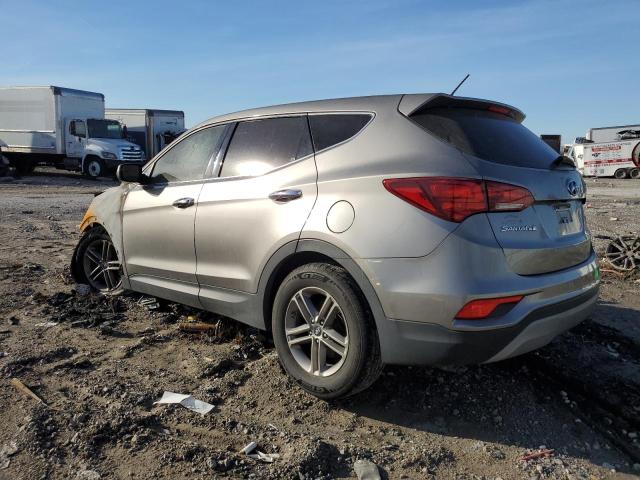 5XYZTDLB8JG541974 - 2018 HYUNDAI SANTA FE S GRAY photo 2