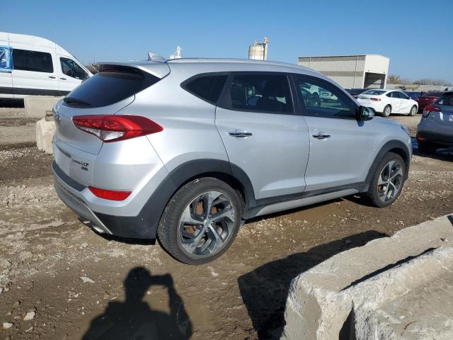 KM8J3CA27HU378393 - 2017 HYUNDAI TUCSON LIMITED SILVER photo 3