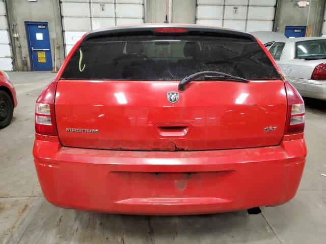 2D4FV37V88H213786 - 2008 DODGE MAGNUM SXT RED photo 6