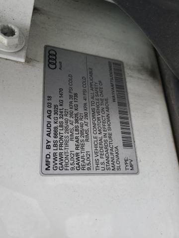 WA1VAAF73JD036833 - 2018 AUDI Q7 PRESTIGE 白色 照片 13