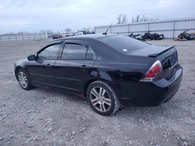 3FAHP07Z47R200642 - 2007 FORD FUSION SE BLACK photo 2