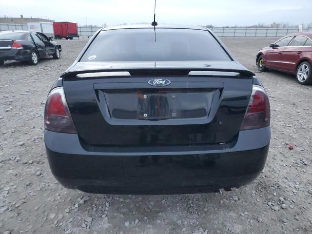 3FAHP07Z47R200642 - 2007 FORD FUSION SE BLACK photo 6