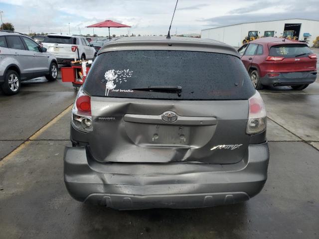 2T1KR32E57C648698 - 2007 TOYOTA COROLLA MA XR GRAY photo 6