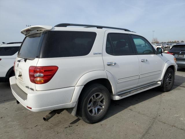 5TDBT48A14S224093 - 2004 TOYOTA SEQUOIA LIMITED WHITE photo 3