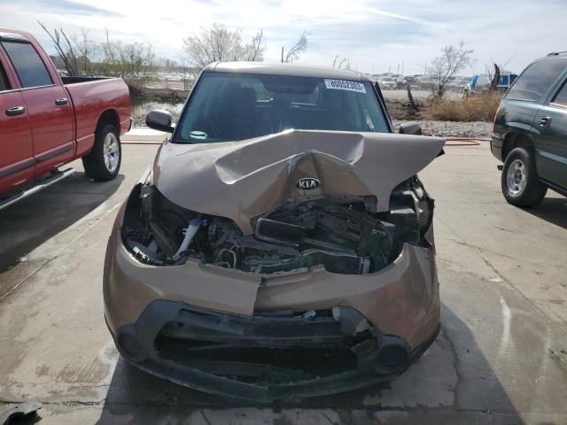 KNDJN2A23E7071550 - 2014 KIA SOUL BROWN photo 5