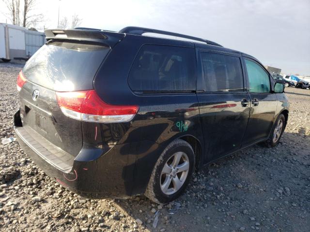 5TDKK3DC6BS003140 - 2011 TOYOTA SIENNA LE BLACK photo 3