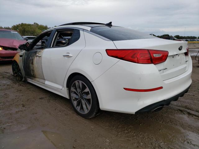 5XXGR4A69FG471196 - 2015 KIA OPTIMA SX WHITE photo 2