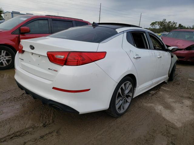 5XXGR4A69FG471196 - 2015 KIA OPTIMA SX WHITE photo 3