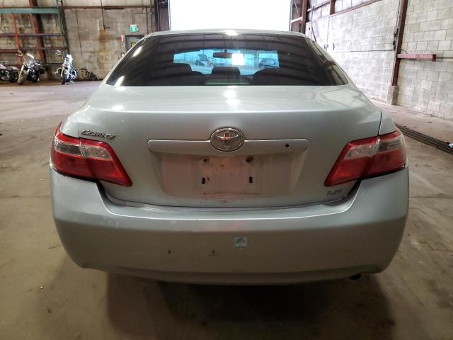 4T1BE46K27U658962 - 2007 TOYOTA CAMRY CE SILVER photo 6