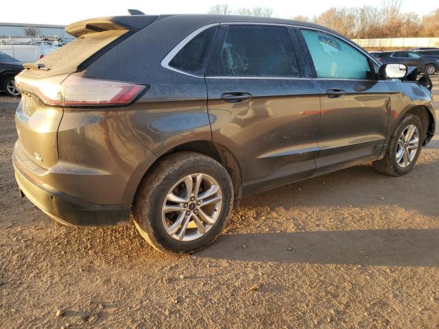 2FMPK4J98JBC11522 - 2018 FORD EDGE SEL CHARCOAL photo 3