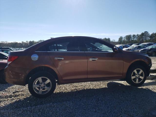 1G1PC5SB9D7194552 - 2013 CHEVROLET CRUZE LT ORANGE photo 3