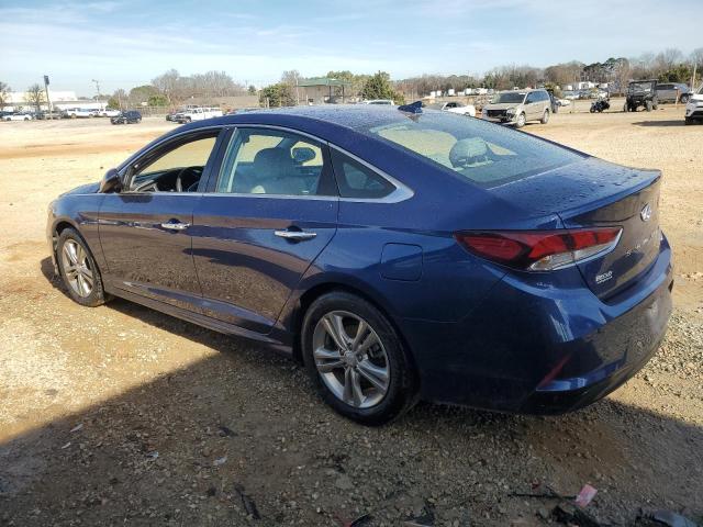 5NPE34AF8KH763834 - 2019 HYUNDAI SONATA LIMITED BLUE photo 2