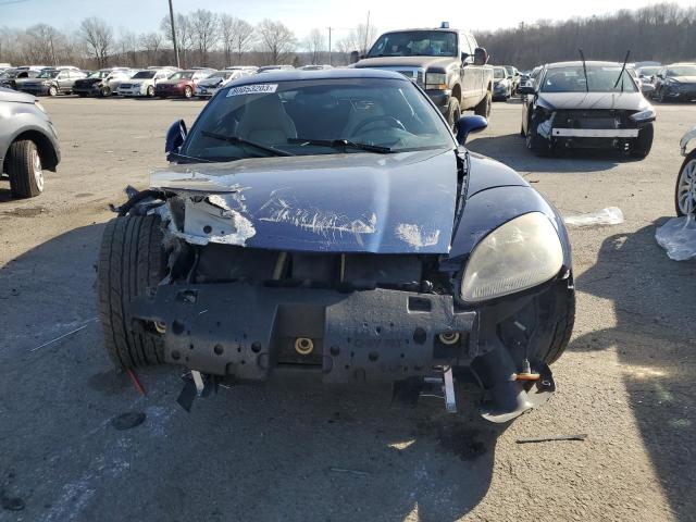 1G1YY26U765110789 - 2006 CHEVROLET CORVETTE BLUE photo 5