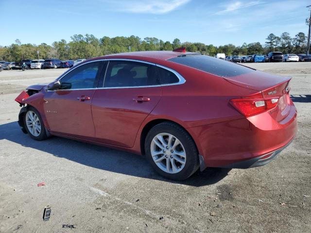 1G1ZE5ST6HF136633 - 2017 CHEVROLET MALIBU LT RED photo 2