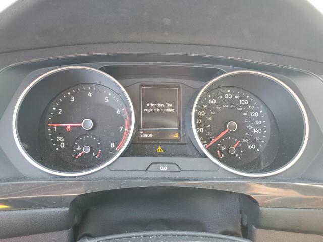 3VV3B7AXXJM183340 - 2018 VOLKSWAGEN TIGUAN SE Көк фото 9
