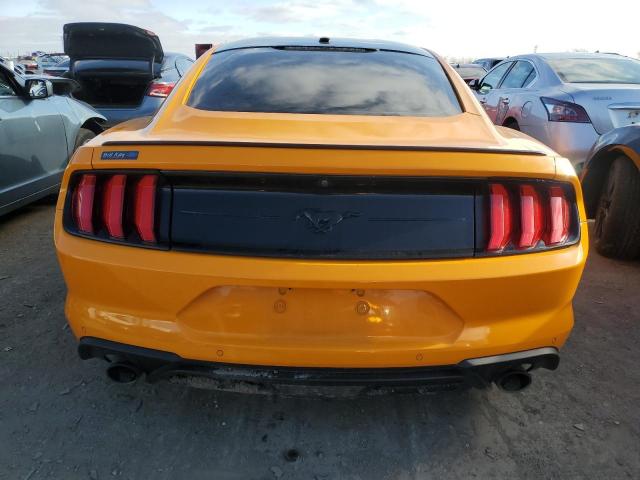 1FA6P8TH9J5128429 - 2018 FORD MUSTANG ORANGE photo 6