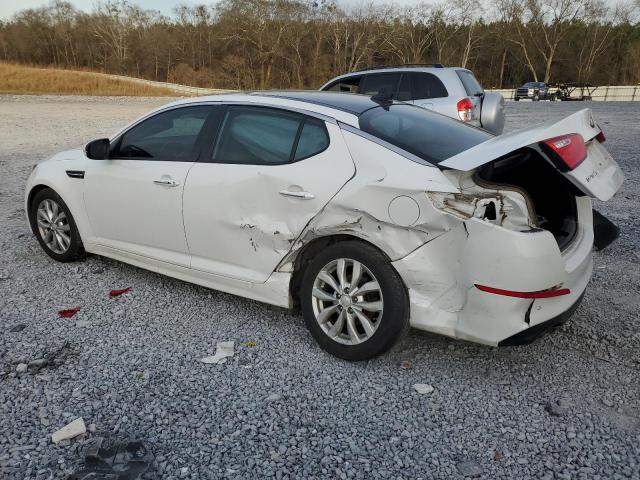 5XXGN4A79FG474166 - 2015 KIA OPTIMA EX WHITE photo 2