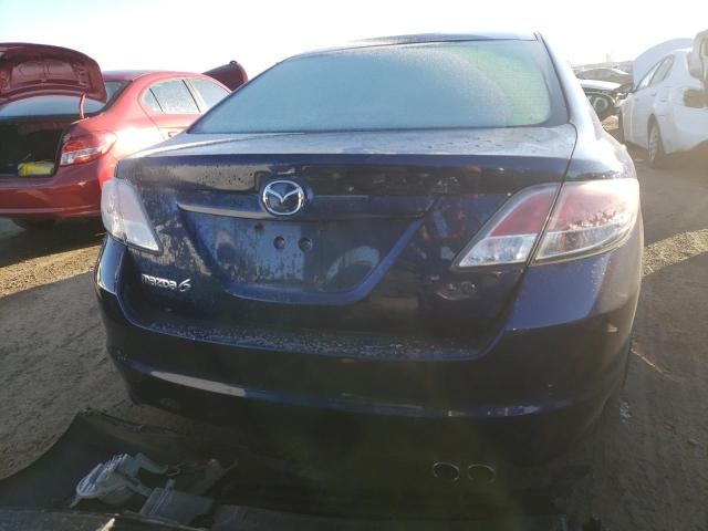 1YVHP81AX95M27278 - 2009 MAZDA 6 I BLUE photo 6