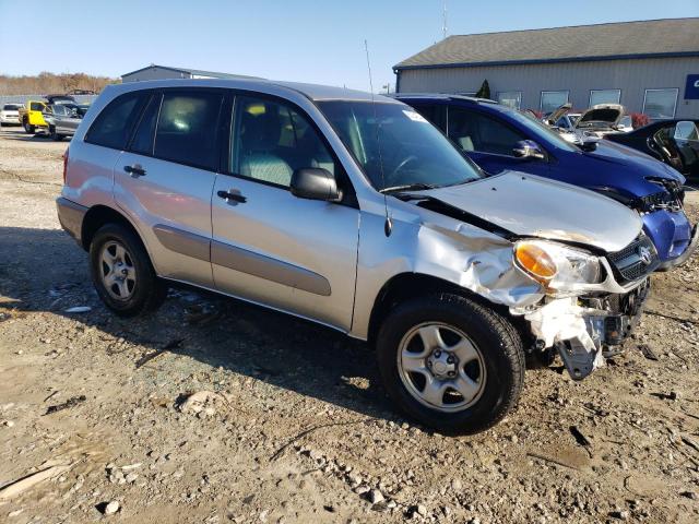 JTEGD20V856002993 - 2005 TOYOTA RAV4 SILVER photo 4