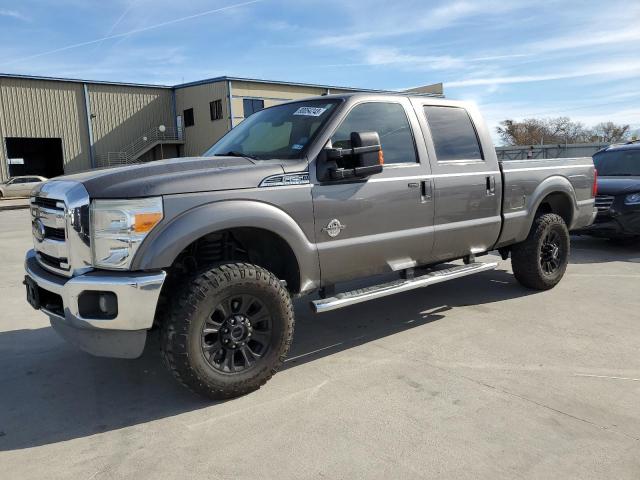 1FT7W2BT1CED06616 - 2012 FORD F250 SUPER DUTY GRAY photo 1