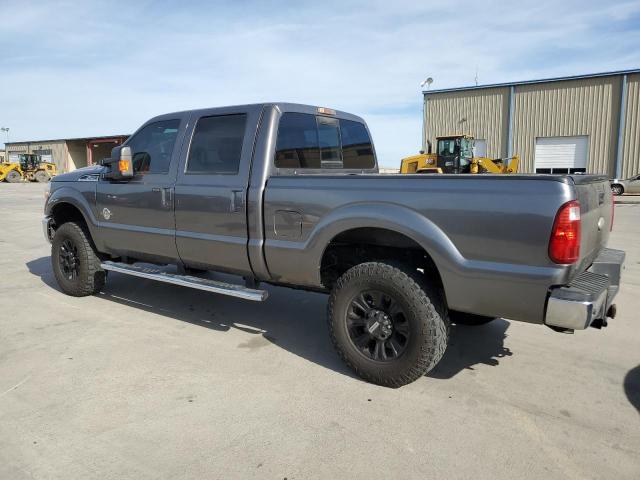 1FT7W2BT1CED06616 - 2012 FORD F250 SUPER DUTY GRAY photo 2