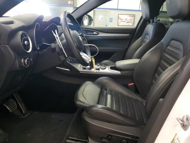 ZASPAKBN1N7D37461 - 2022 ALFA ROMEO STELVIO TI WHITE photo 7