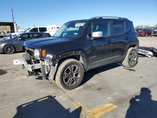 ZACCJADT7FPB84912 - 2015 JEEP RENEGADE LIMITED BLACK photo 1