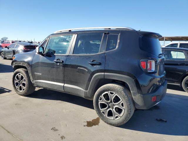 ZACCJADT7FPB84912 - 2015 JEEP RENEGADE LIMITED BLACK photo 2