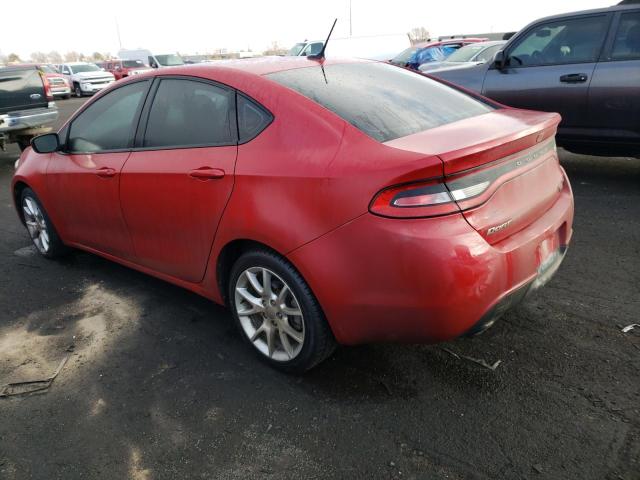 1C3CDFBH0DD648738 - 2013 DODGE DART SXT RED photo 2